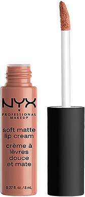 Soft Matte Lip Cream, från NYX Professional Makeup, i färgen Abu Dhabi.