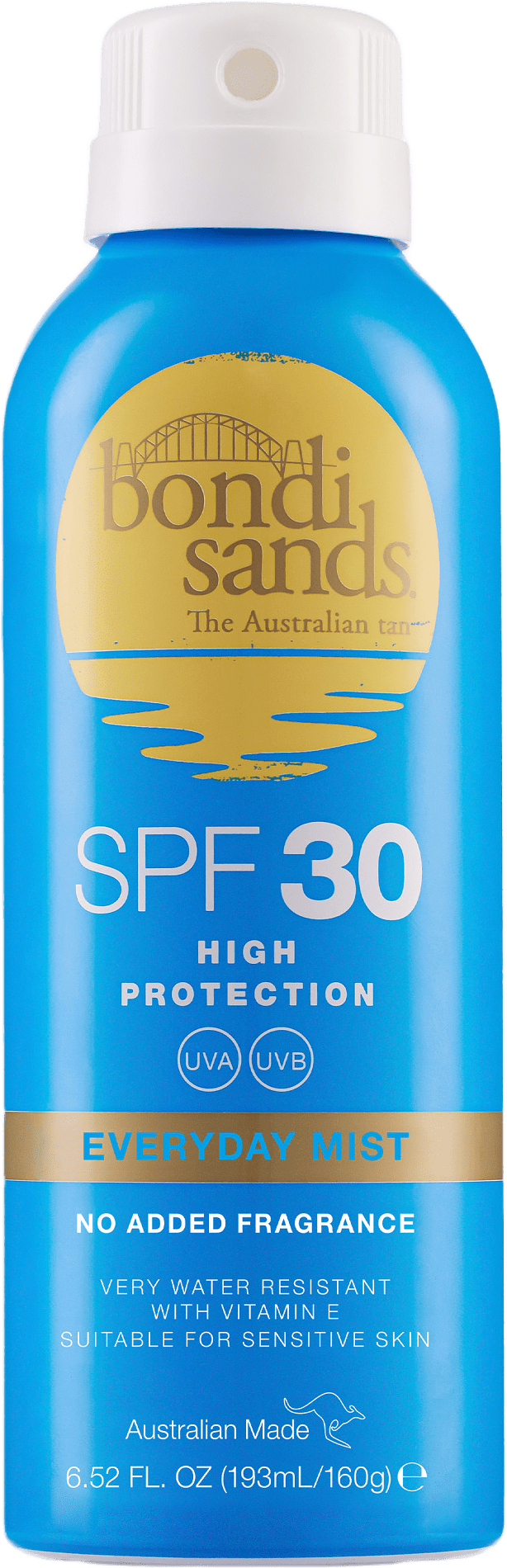 Spf 30 Everyday Aerosol Mist Spray, från Bondi Sands.