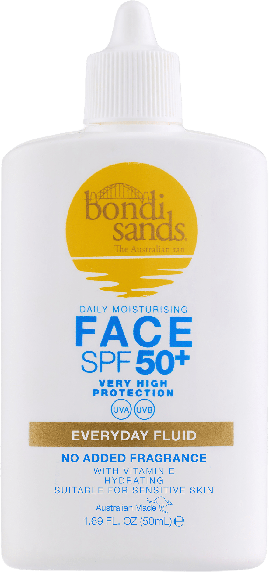 Spf 50+ Everyday Face Fluid, från Bondi Sands.