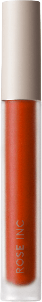 Lip Cream Weightless Matte Color, från Rose Inc, i färgen Mortal Flame.