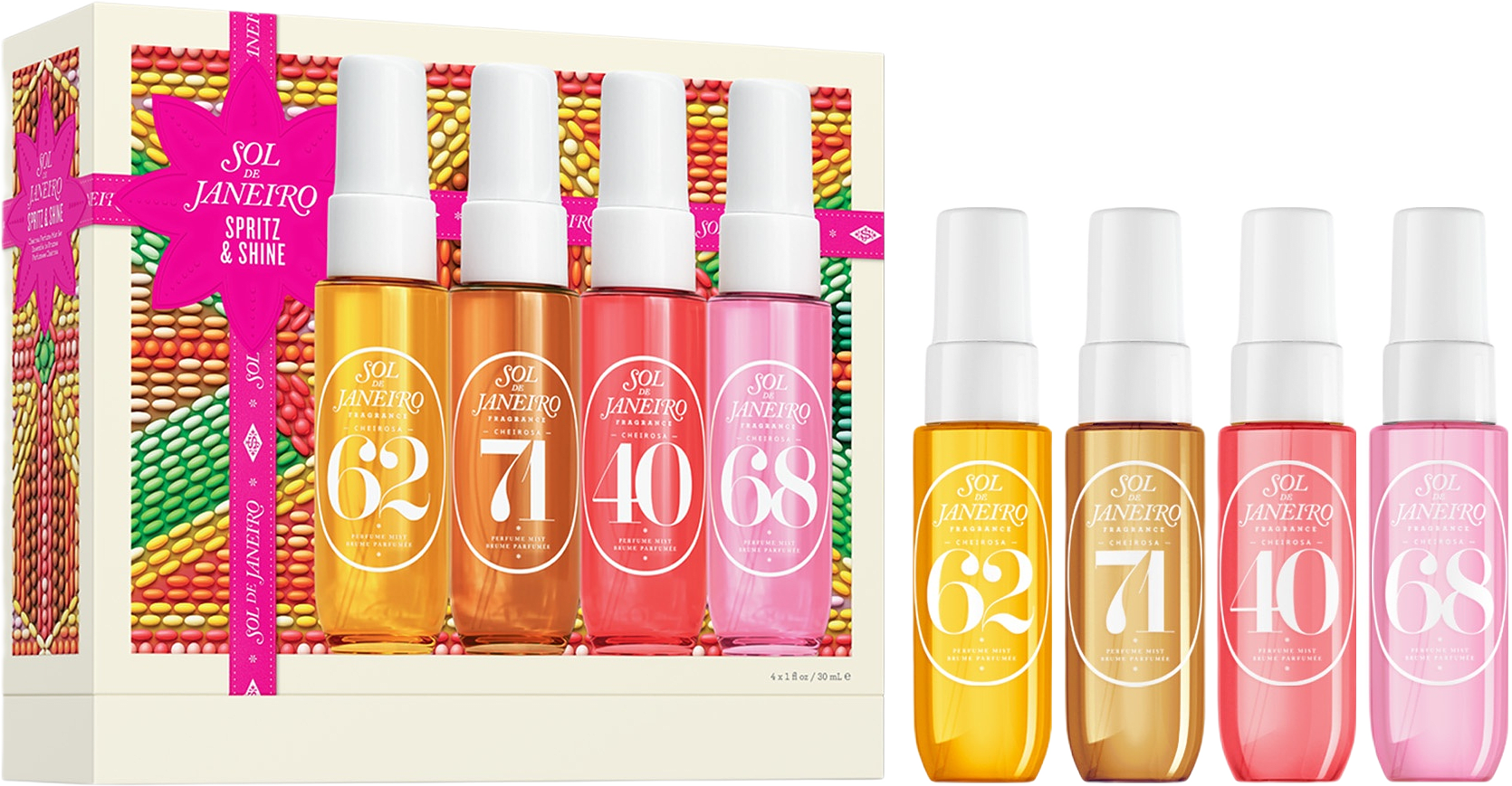 Perfume Mist Discovery - Spritz & Shine, från Sol de Janeiro.