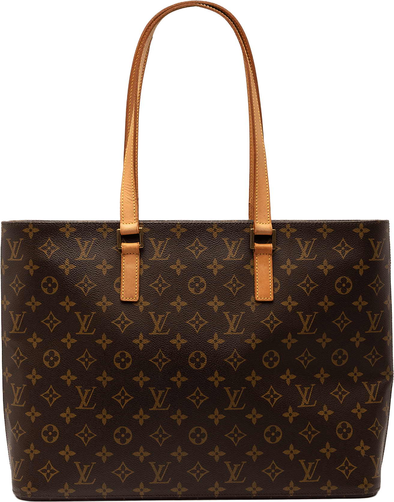 Louis Vuitton Monogram Luco, från Luxclusif, i färgen brown.
