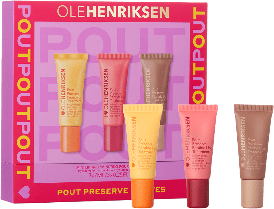 SETS Mini lip trio xmas 2025, från Ole Henriksen.