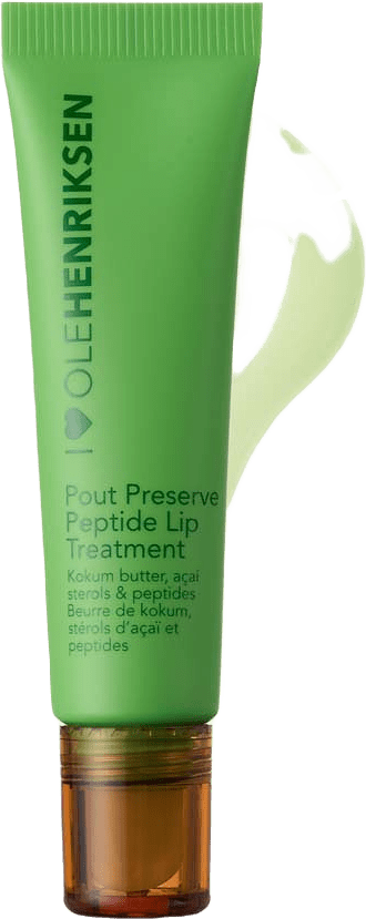 Lip Treatment Pout Preserve Chiller Guava, från Ole Henriksen, i färgen Lime Coconut.