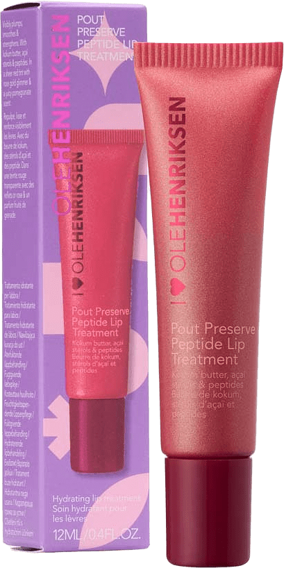 LIP TREATMENT Pout Preserve, från Ole Henriksen, i färgen Pomegranate Fizz.