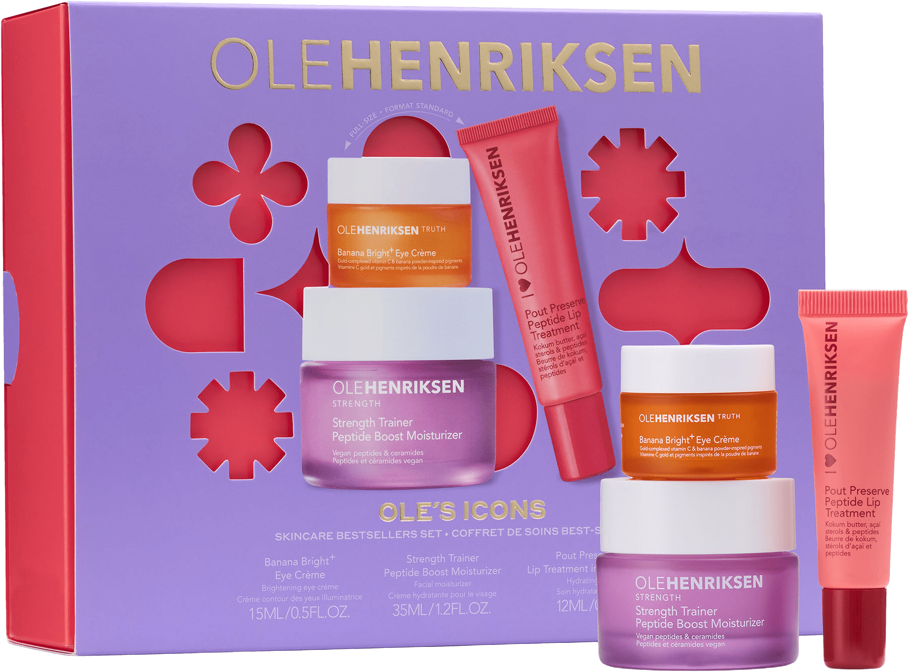 SETS Oles Icons Pout, Strenght + BB+ Eye creme, från Ole Henriksen.