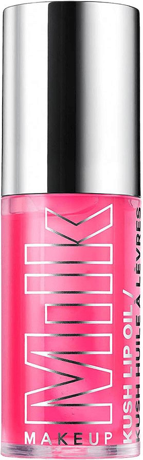 KUSH Sheer Hydrating Lip Oil, från Milk Makeup, i färgen Pink Magic.