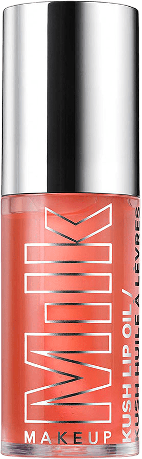KUSH Sheer Hydrating Lip Oil, från Milk Makeup, i färgen Orange Crush.