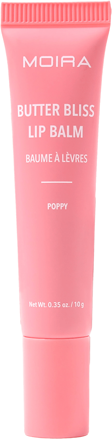 Butter Bliss Lip Balm, från MOIRA, i färgen Poppy.