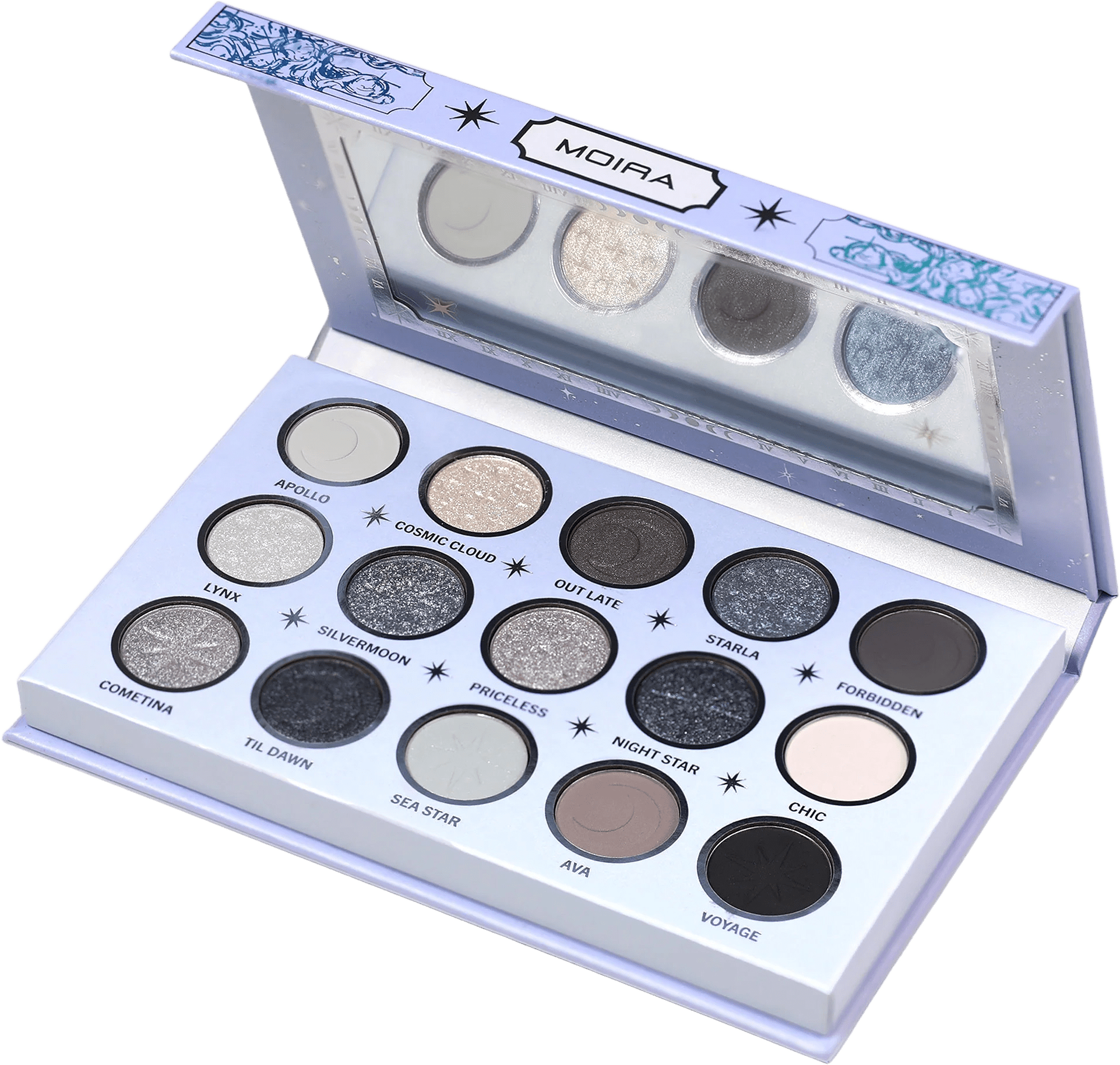 Celestial Chic Eyeshadow Palette, från MOIRA.