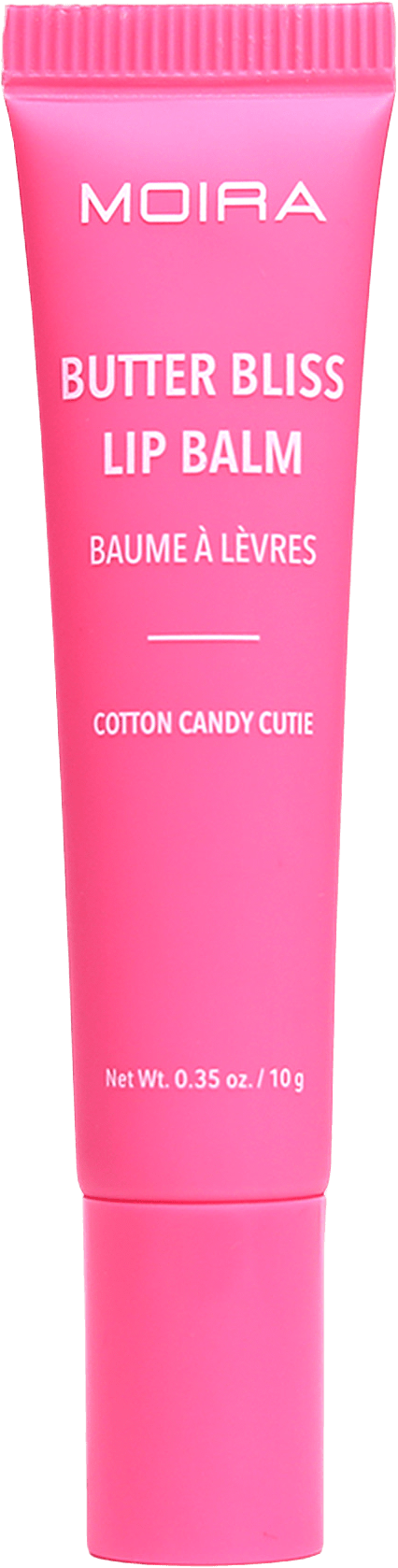 Butter Bliss Lip Balm, från MOIRA, i färgen Cotton Candy Cutie.