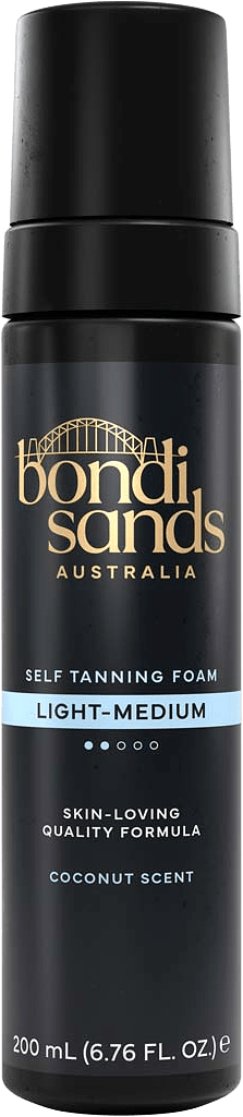 Self Tanning Foam Light Medium, från Bondi Sands, i färgen Light Medium.