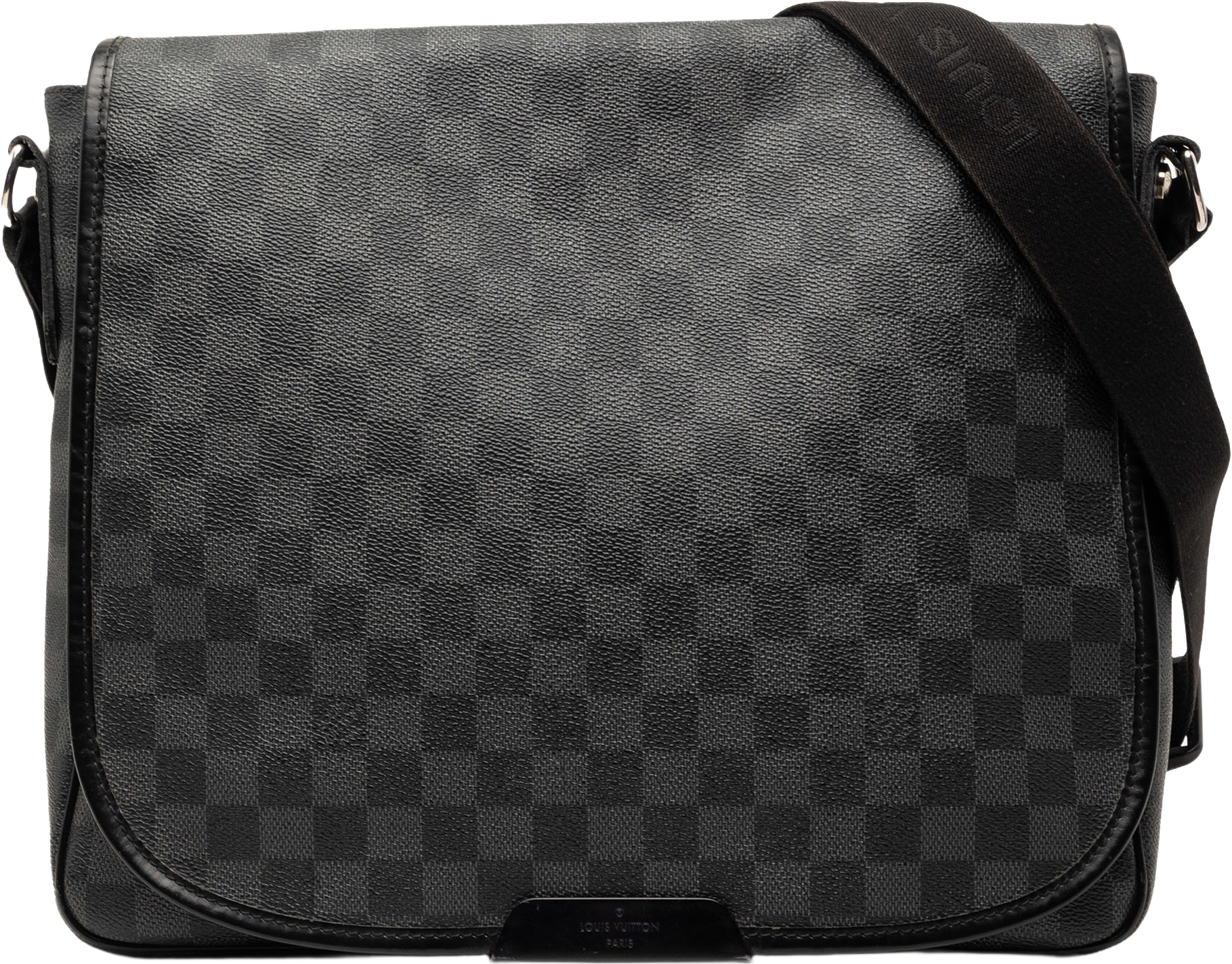 Louis Vuitton Damier Graphite Daniel Mm, från Luxclusif, i färgen black.