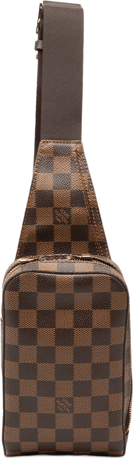Louis Vuitton Damier Ebene Geronimos, från Luxclusif, i färgen brun.