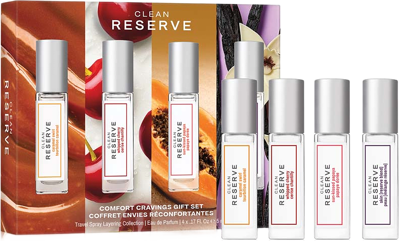 Gift Set Reserve Travel Spray Layering EdP 4 x 5 ml, från Clean.