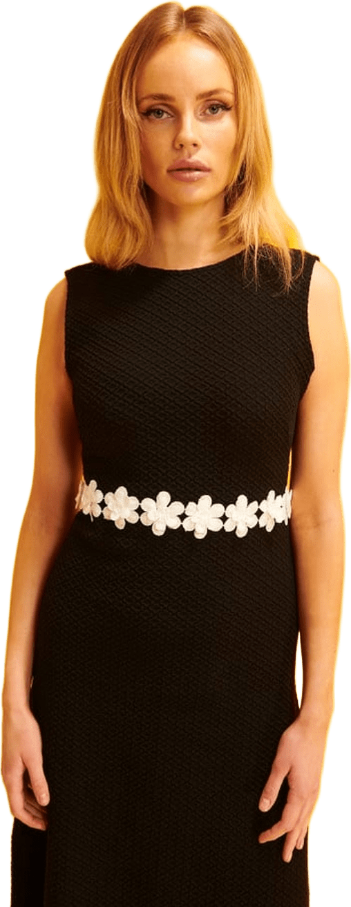 Nico Dress, från Jumperfabriken, i färgen black.
