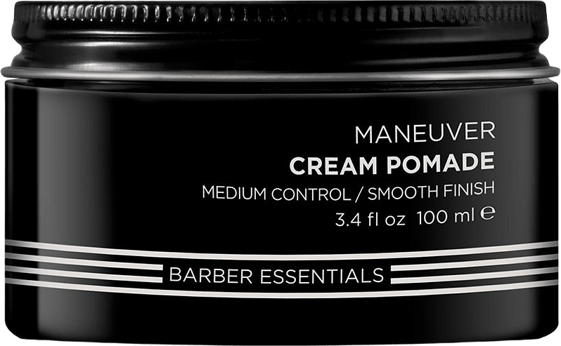 Brews Styling Maneuver Cream Pomade, från Redken, i färgen Red.