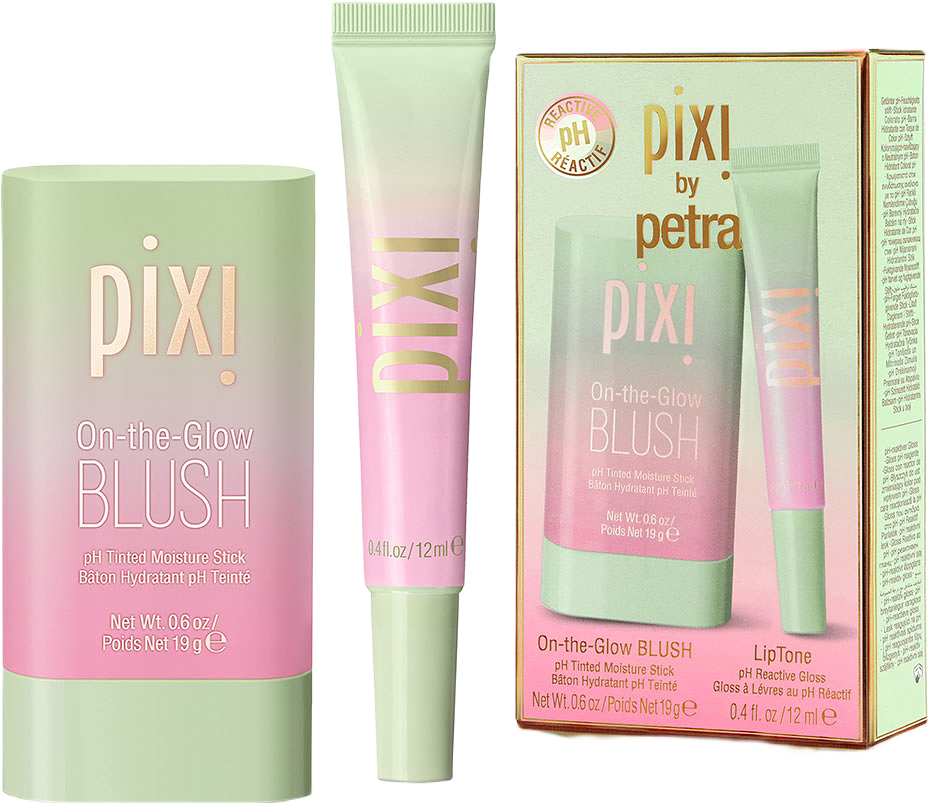 pH Kit - CheekTone & LipTone Duo, från Pixi, i färgen Cheektone & Prettiness.
