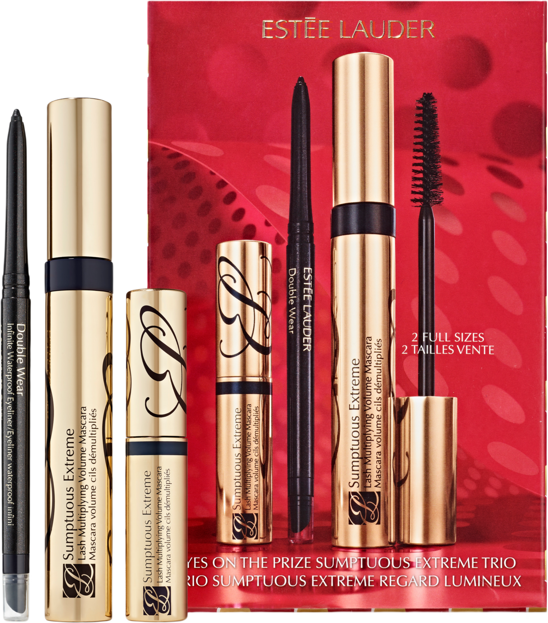 Eyes On The Prize Sumptuous Extreme Trio Gift Set, från Estée Lauder.
