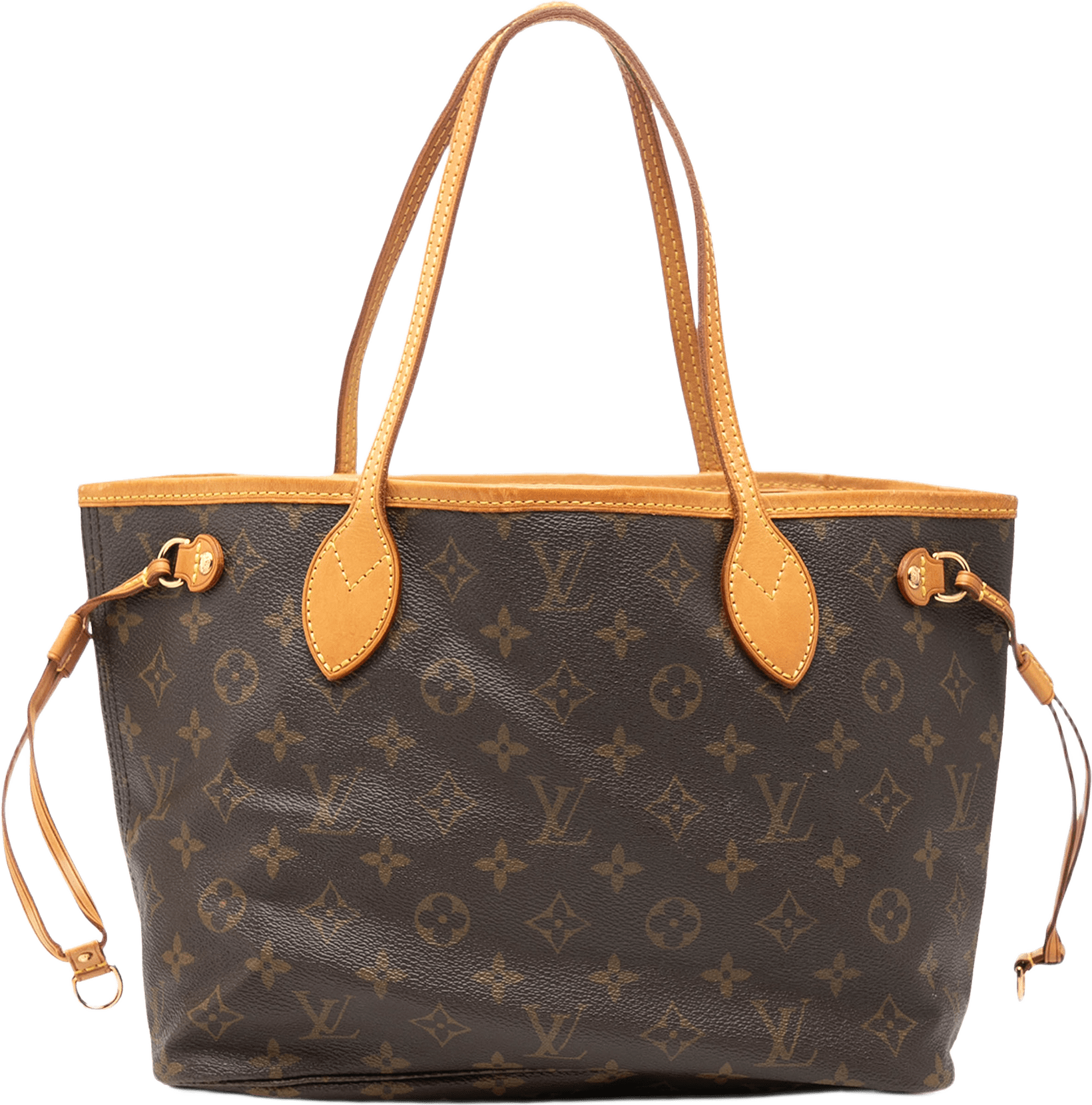Louis Vuitton Monogram Neverfull Pm, från Luxclusif, i färgen brun.