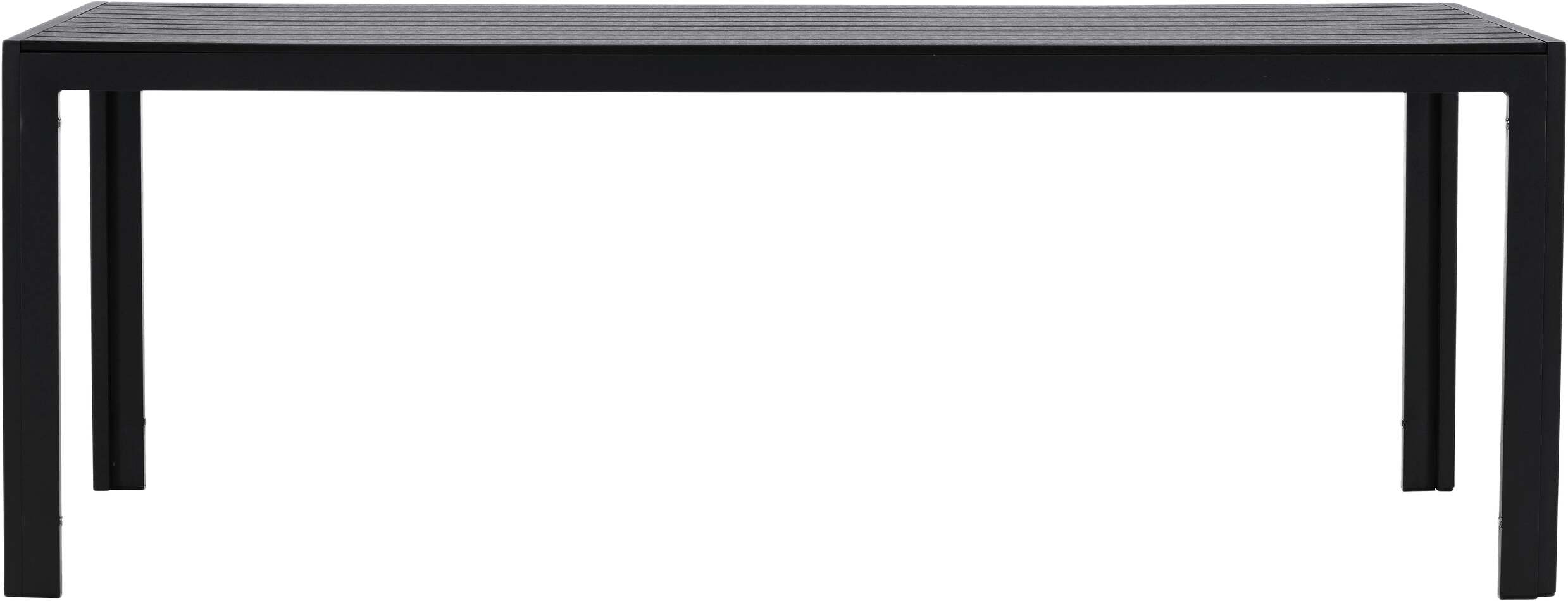 Mirko Rektangulärt Matbord, från Venture Home, i färgen black.