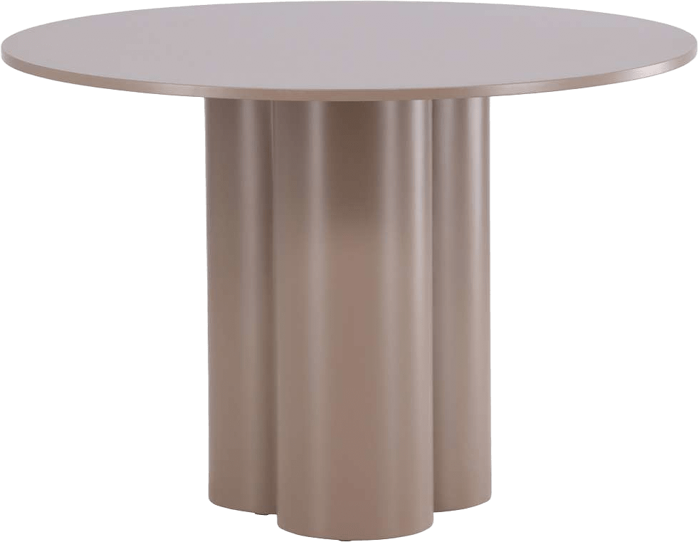 Olivia Runt Matbord, från Venture Home, i färgen dark brown.