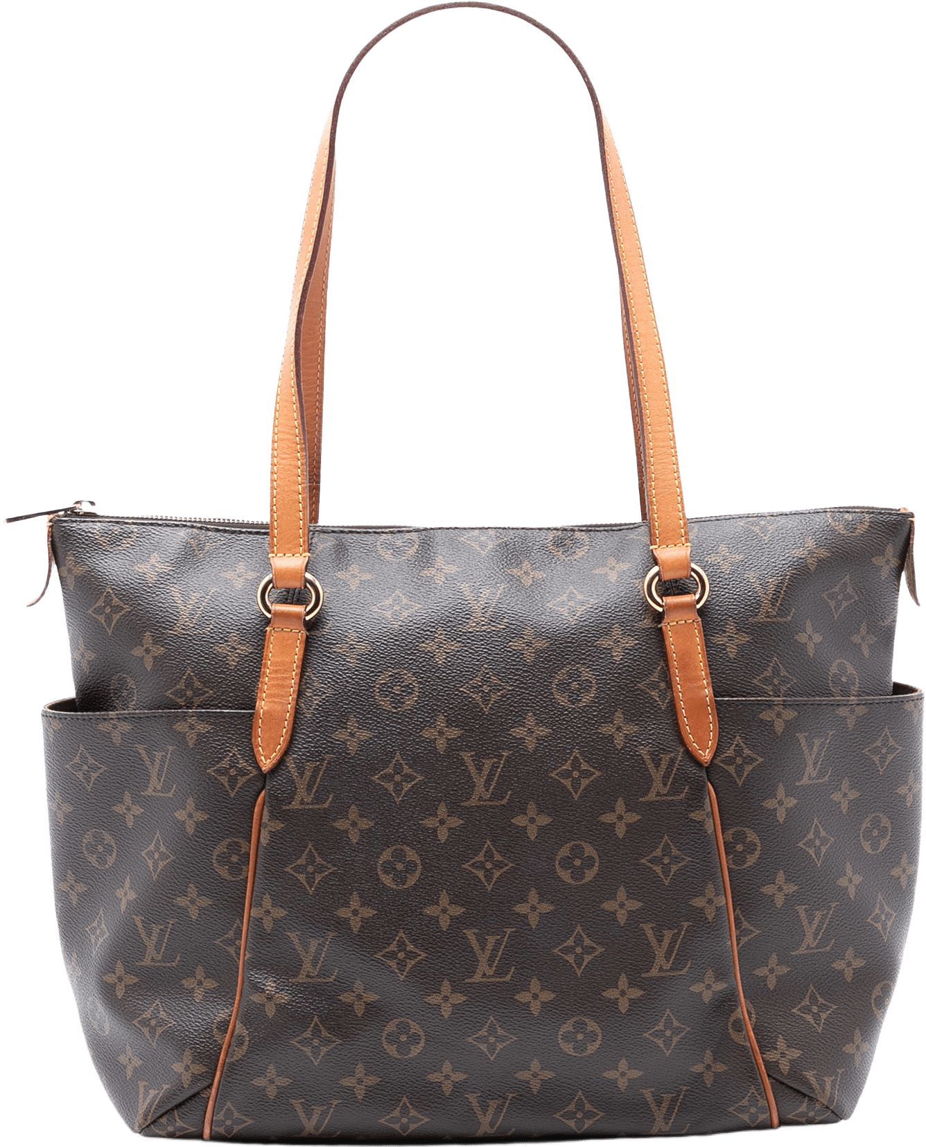 Louis Vuitton Monogram Totally Mm, från Luxclusif, i färgen brown.