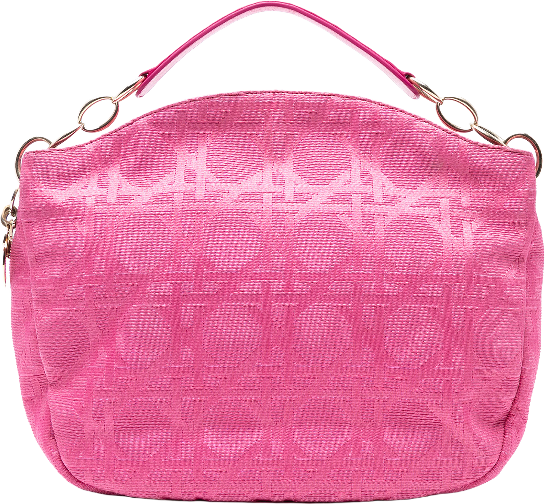 Dior Canvas Cannage Hobo Bag, från Luxclusif, i färgen pink.