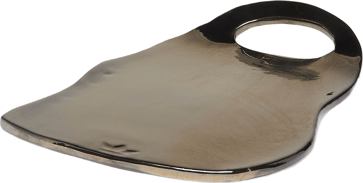 Ted Tallrik Platinum 22x32cm, från Dutchdeluxes, i färgen gold.