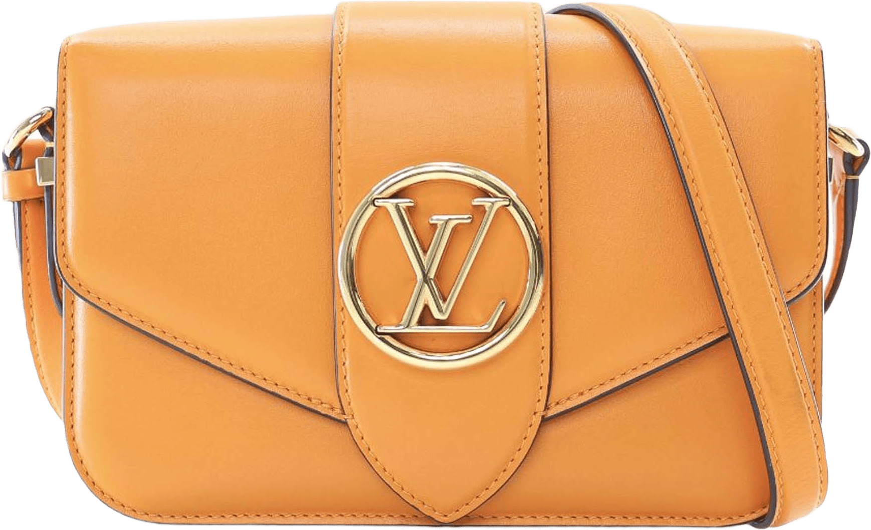 Louis Vuitton Calfskin Lv Pont 9 Soft Mm