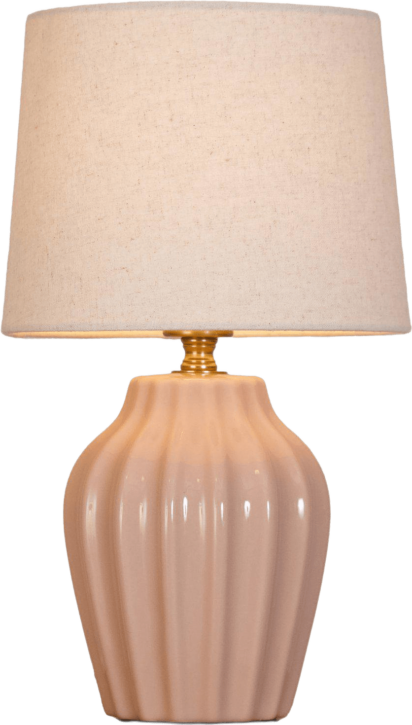 Lyon Bordslampa 31cm, från PR Home, i färgen ljusrosa.