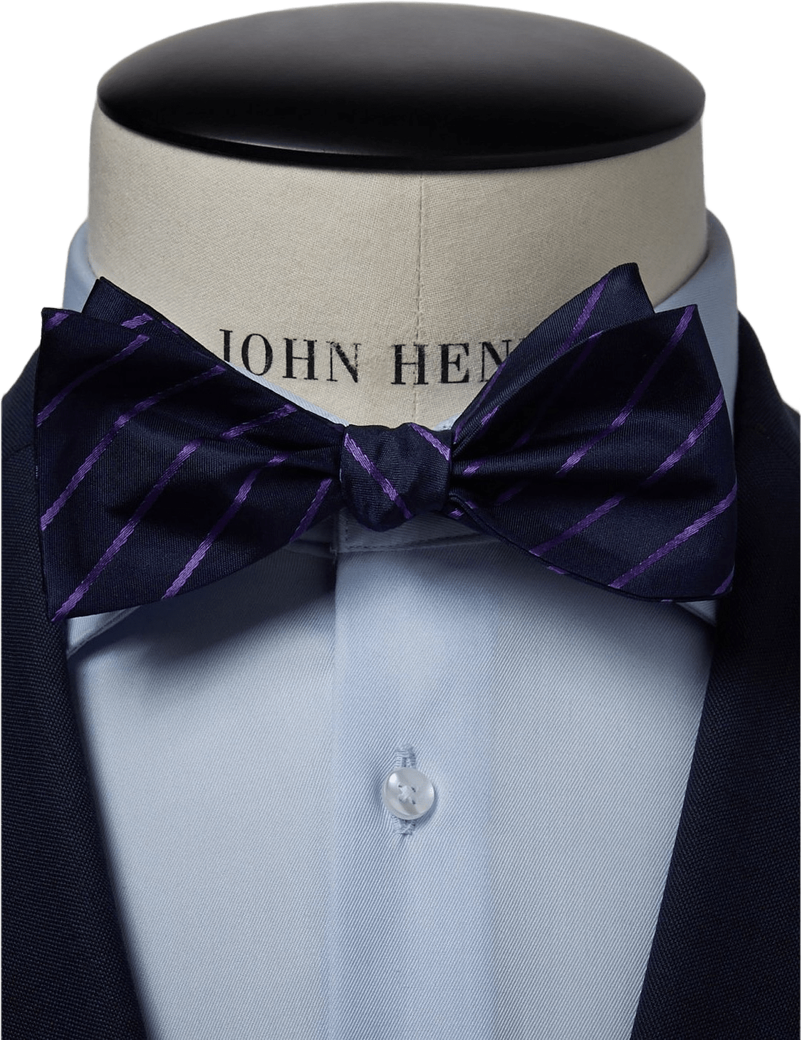 Striped Bow Tie