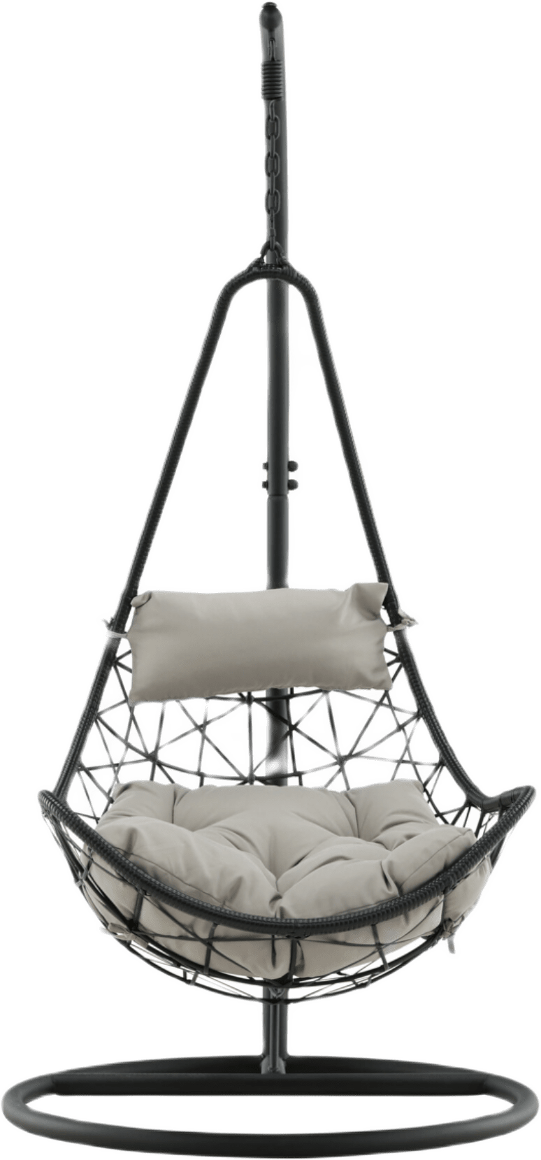 Vide Hängstol, från Venture Home, i färgen black,grey.