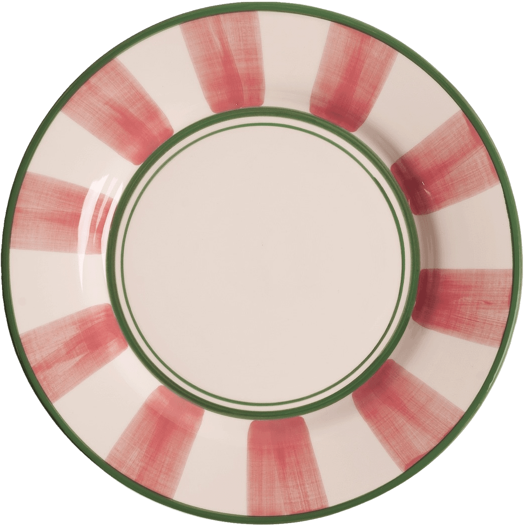 Circus Tallrik - 28 Cm, från Pick A Poppy, i färgen pink.