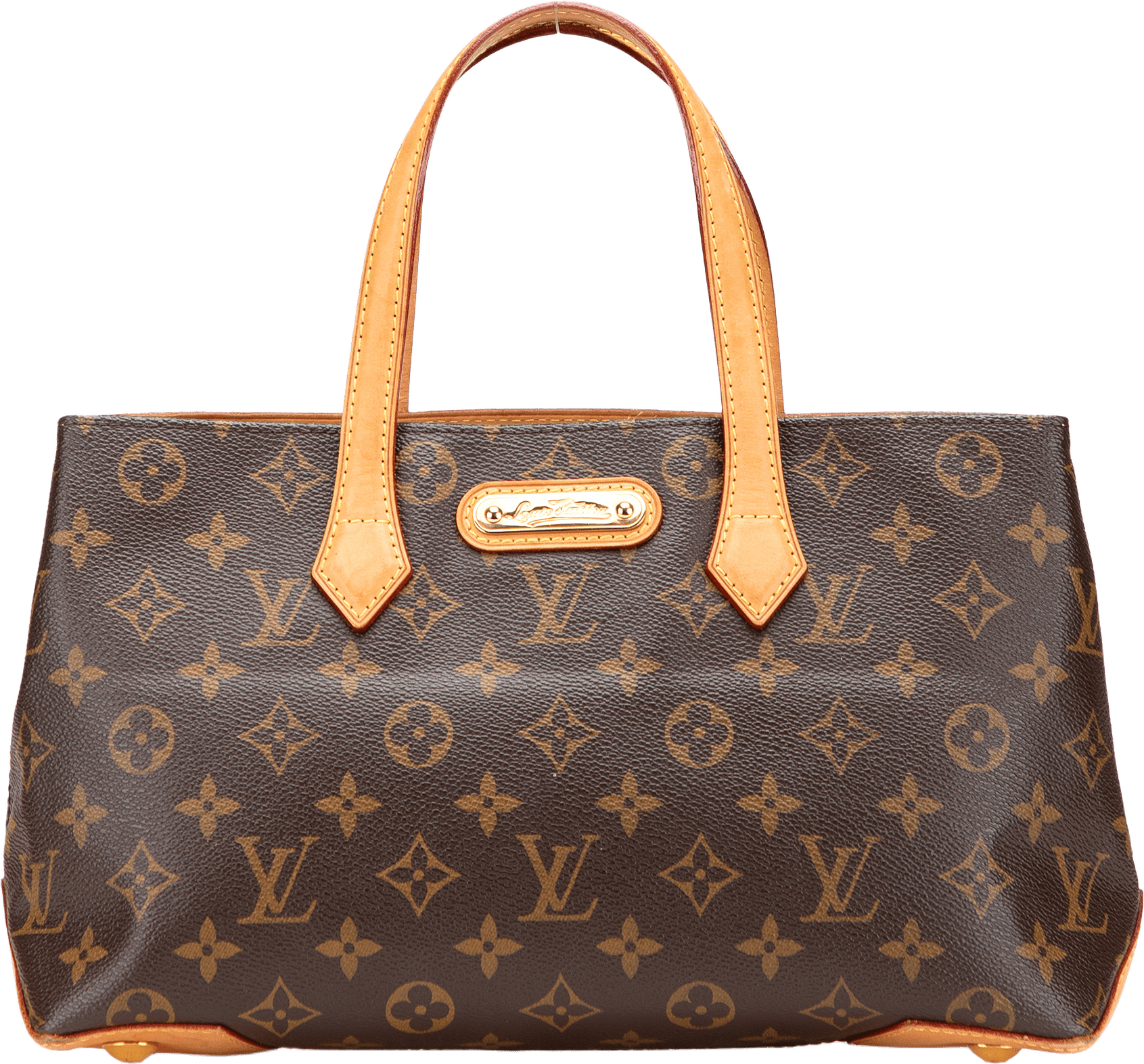 Louis Vuitton Monogram Wilshire Pm, från Luxclusif, i färgen brown.