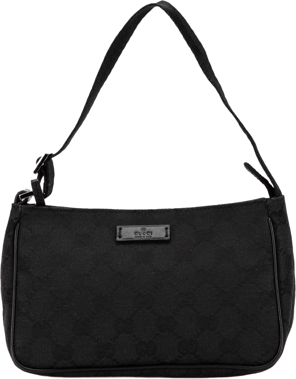 Gucci Gg Canvas Handbag, från Luxclusif, i färgen black.