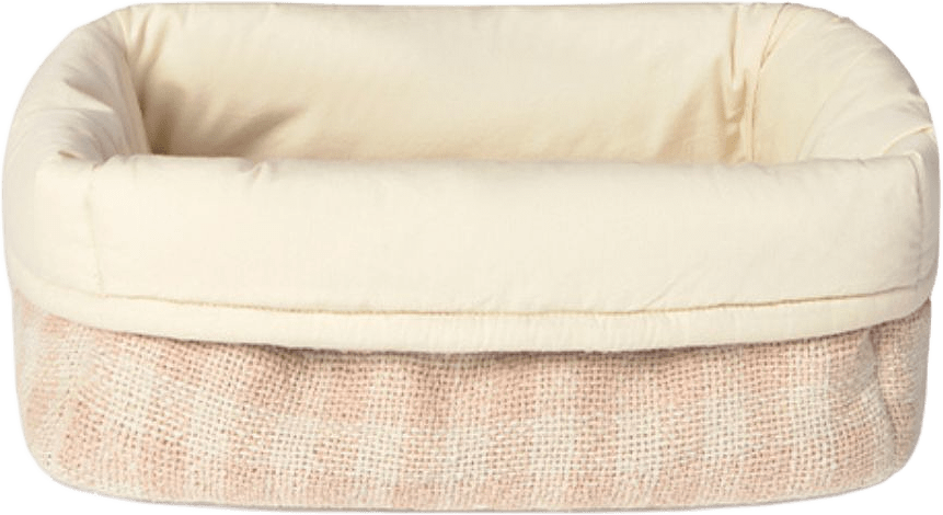 Quiltad Korg, från LORENA CANALS, i färgen ros, naturlig.