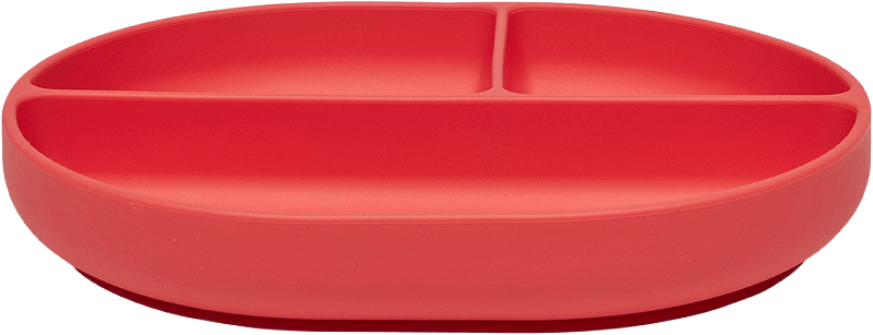 Enkei Suction Plate, från OYOY Mini, i färgen cherry red.