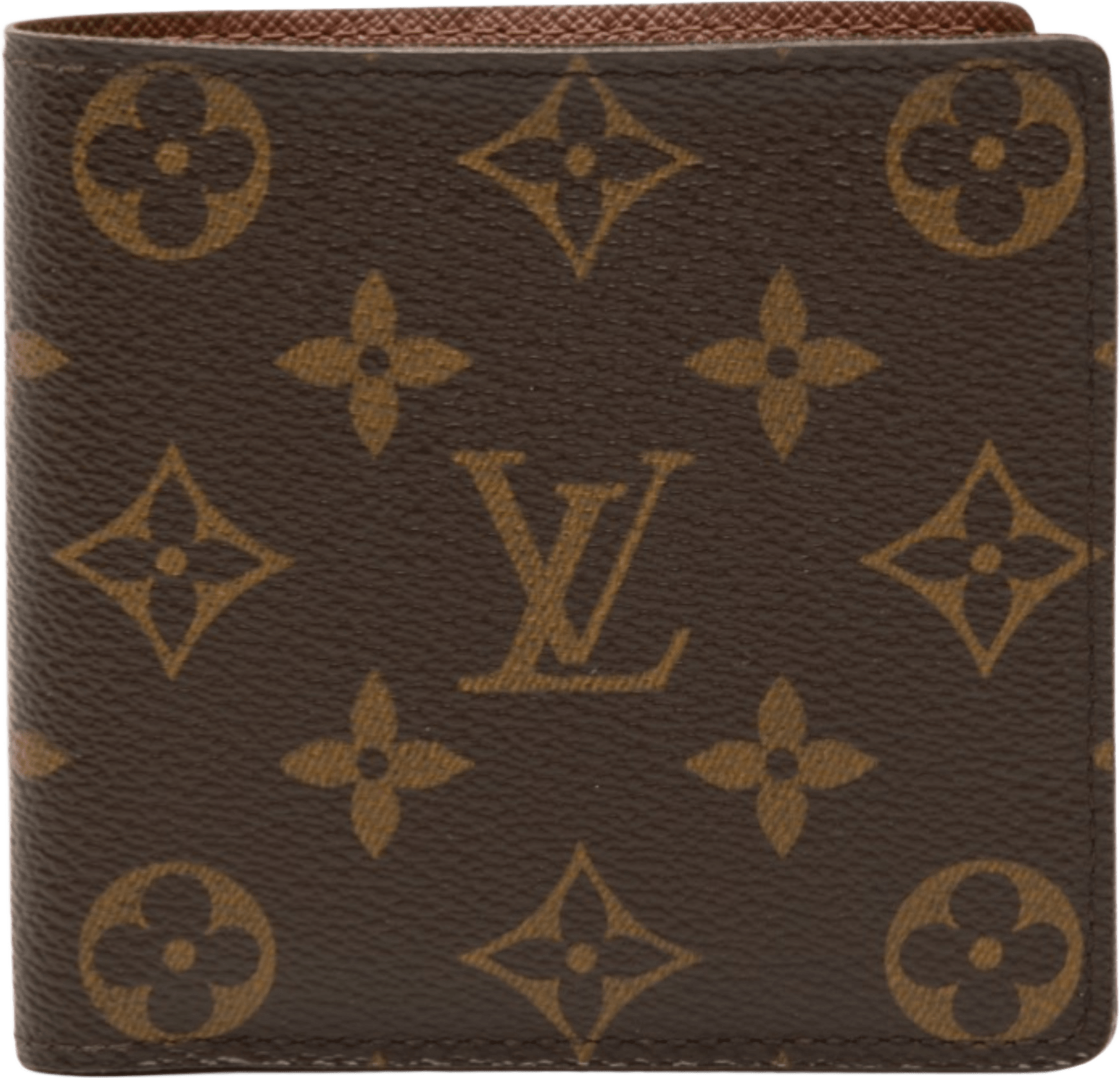 Louis Vuitton Monogram Portefeuille Marco Wallet, från Luxclusif, i färgen brown.