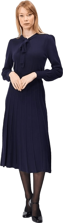 Valerie Dress, från Jumperfabriken, i färgen navy.