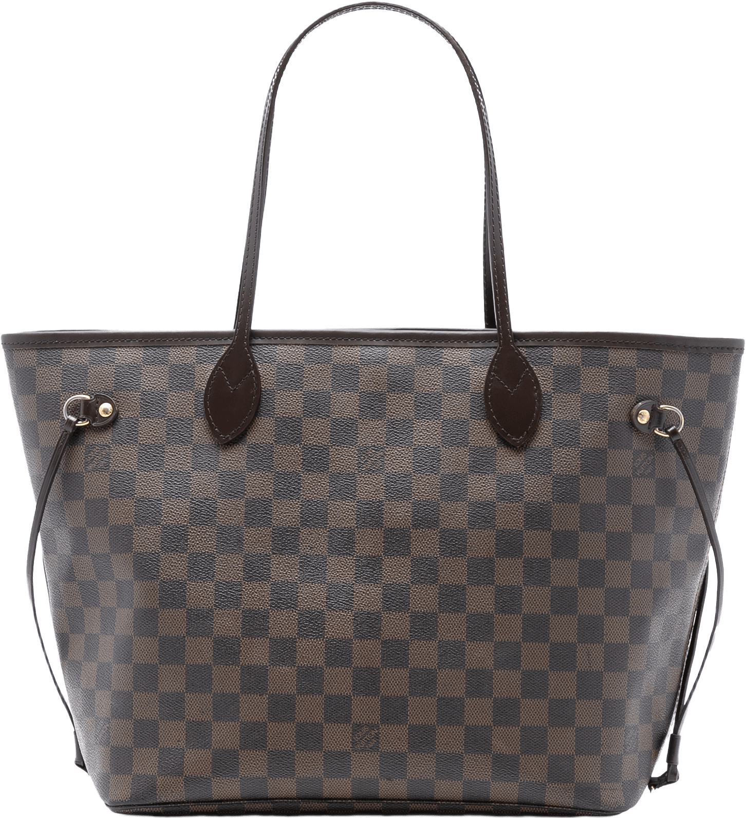 Louis Vuitton Damier Ebene Neverfull Mm, från Luxclusif, i färgen brown.