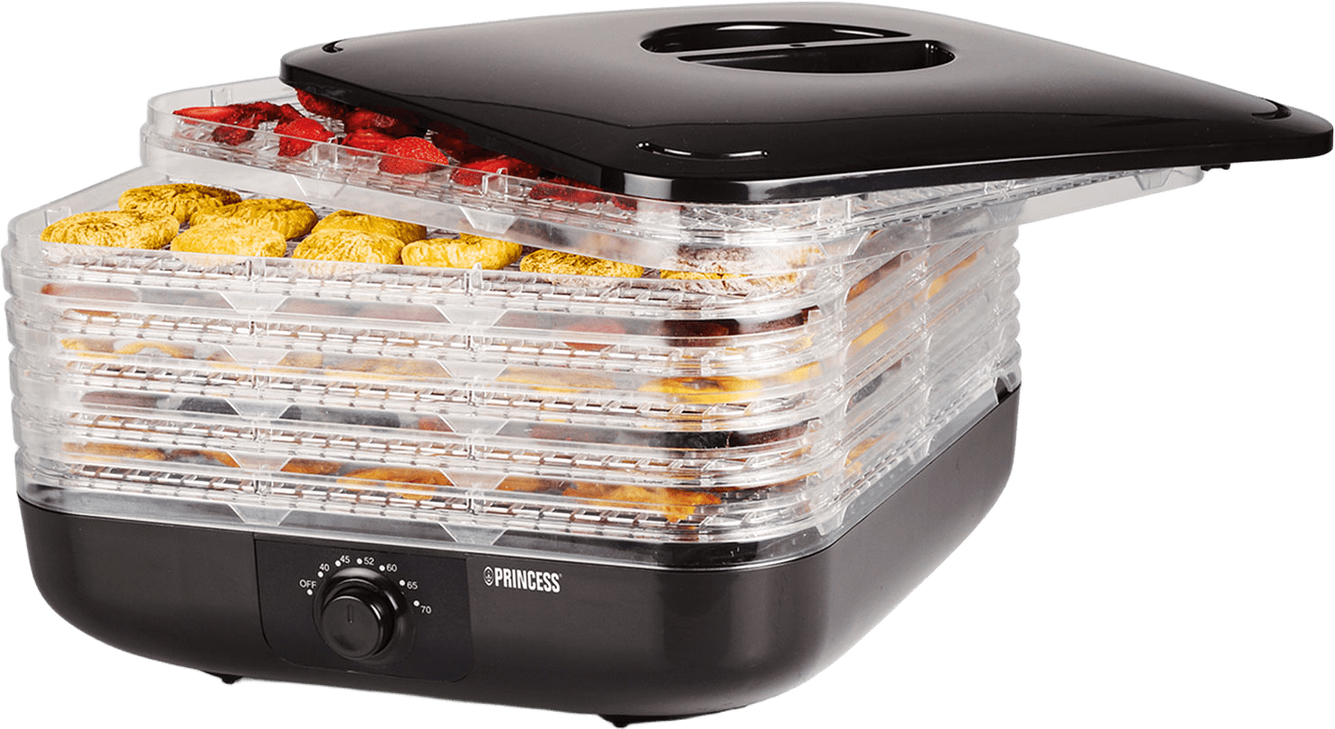 Svamptork I 6 Nivåer Termostat, från Princess, i färgen svart.