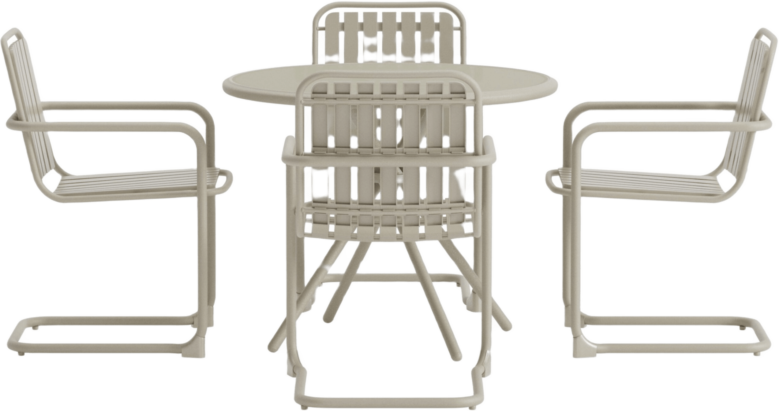 Chios Matgrupp, från Venture Home, i färgen beige.