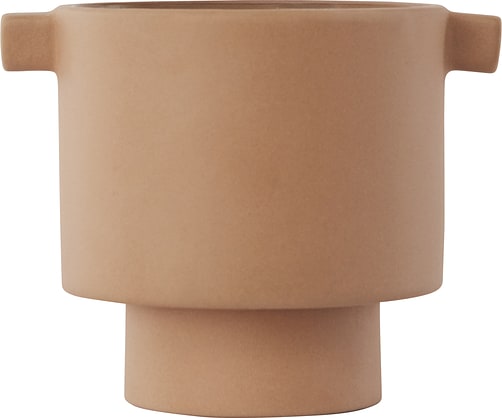 Inka Kana Pot, från OYOY Living, i färgen camel.