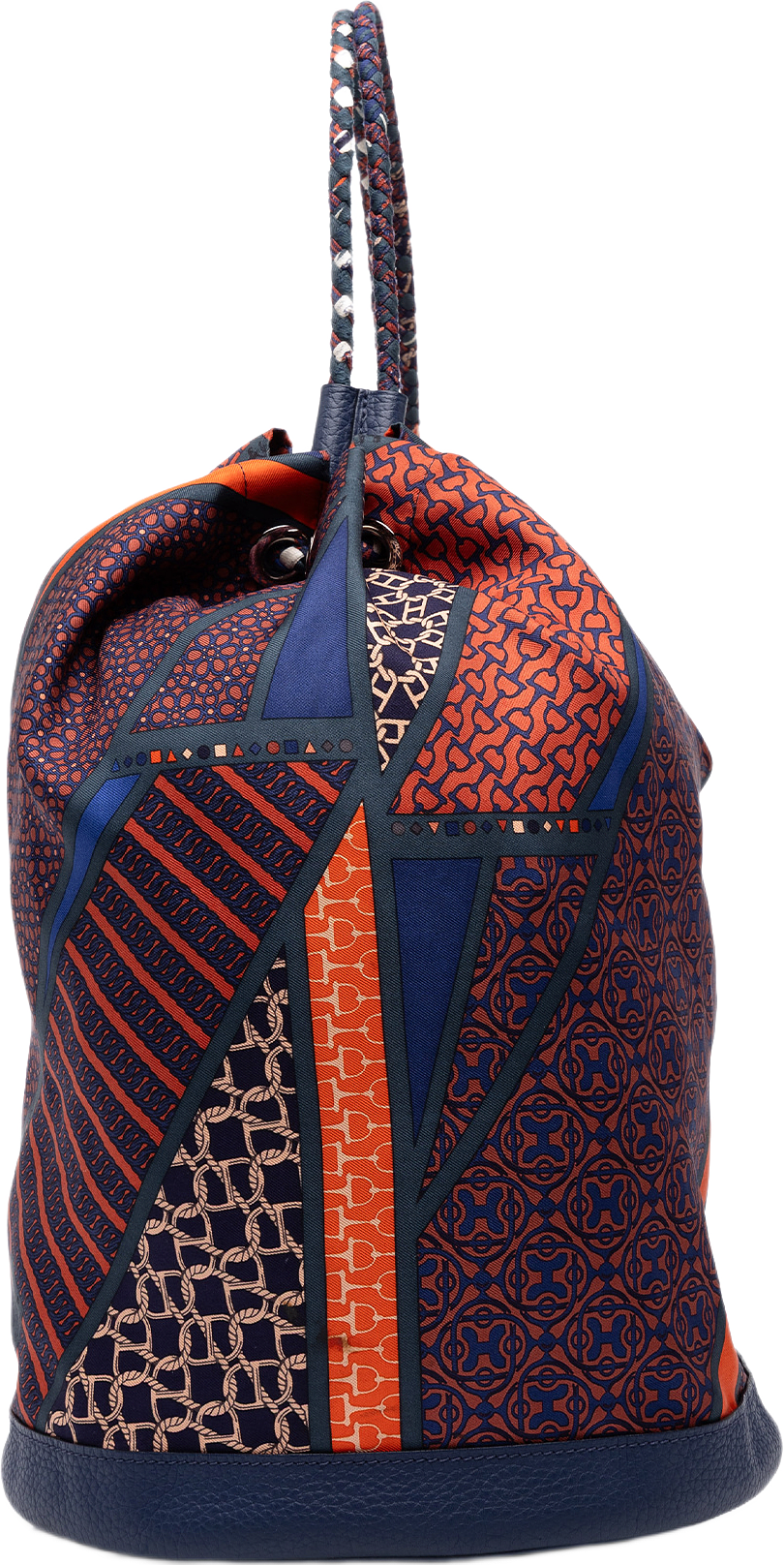 Hermès Silk And Evercolor Carre En Cravates Sac Soie Cool 22, från Luxclusif, i färgen blå.