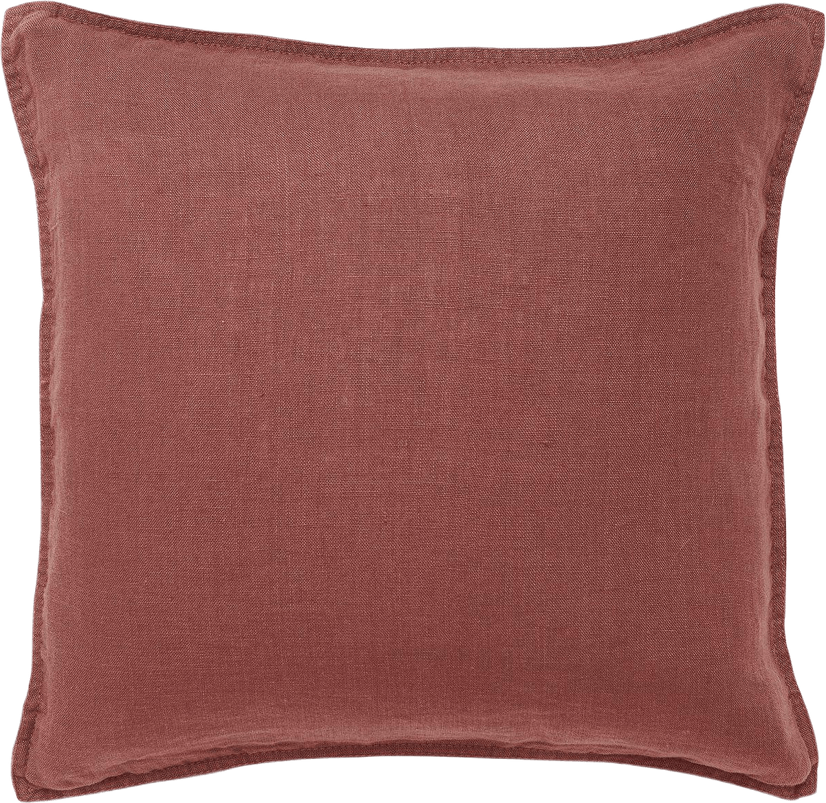 Julie Kuddfodral 60x60cm, från Svanefors, i färgen tegel.