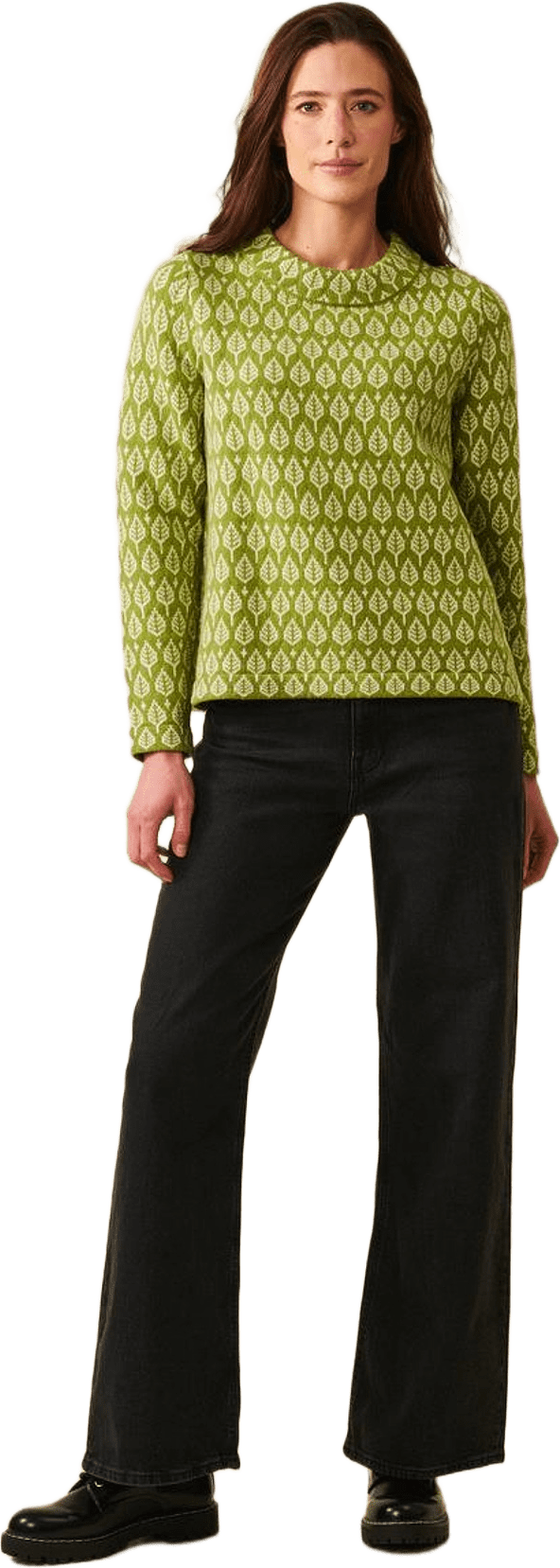 Sarali Jumper Lt Green, från Jumperfabriken, i färgen green.