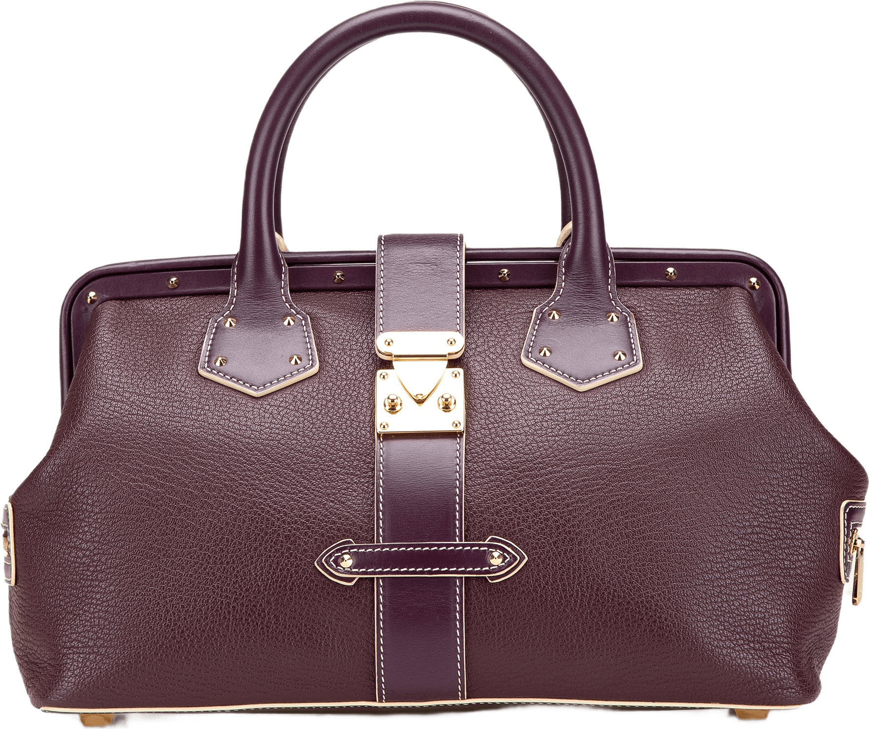 Louis Vuitton Suhali Lingenieux Pm, från Luxclusif, i färgen purple.