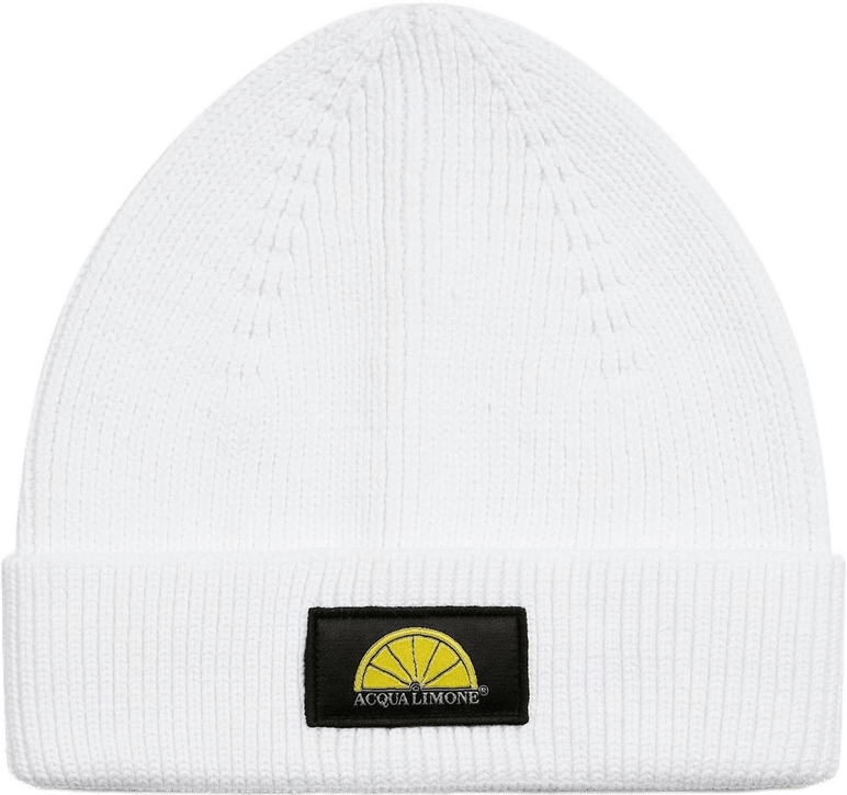 Heavy Cotton Beanie, från Acqua Limone, i färgen white.