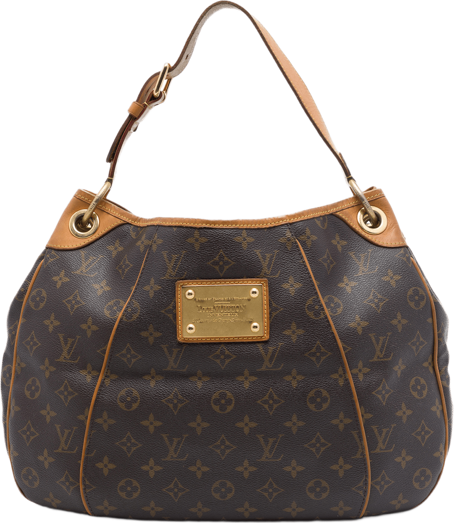 Louis Vuitton Monogram Galliera Pm, från Luxclusif, i färgen brun.